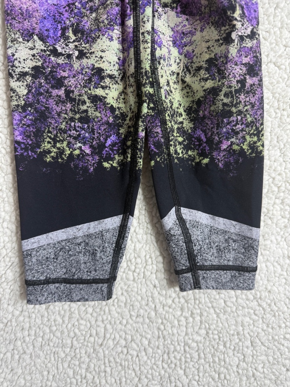 Lululemon Wunder Under High-Rise Leggings Purple/Pink Multi Size 6 - Picture 7 of 9